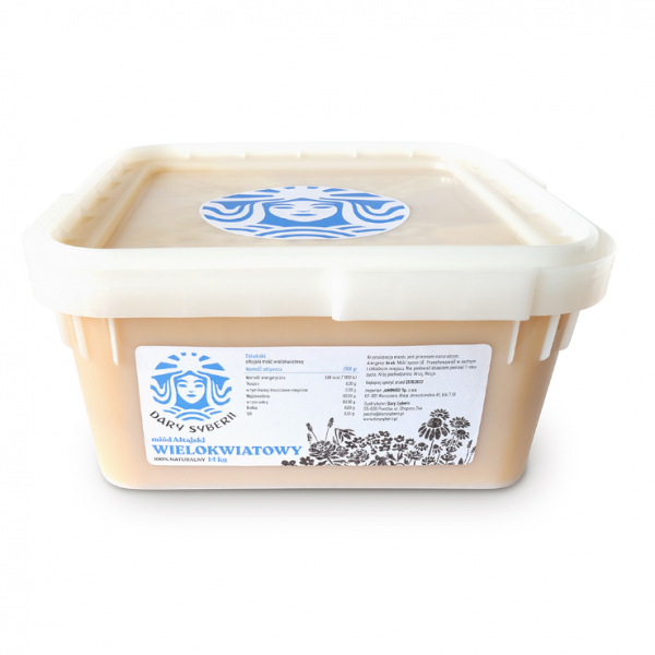Miód ałtajski wielokwiatowy | 14kg