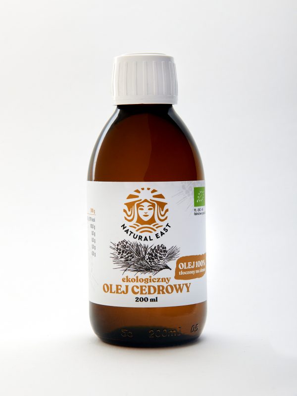 Ekologiczny olej cedrowy z sosny syberyjskiej 200 ml