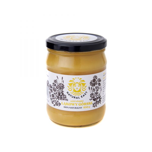 Miód łąkowy – górski ałtajski <br>650 g